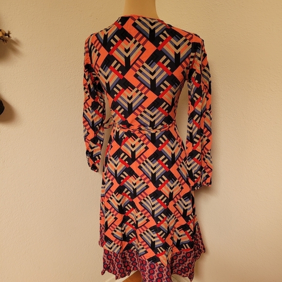 Anthropologie Porridge Wrap Dress - Picture 6 of 7